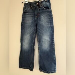 Lee Relaxed Fit Bootcut Boys Jeans. Adjustable waist. Size 7.